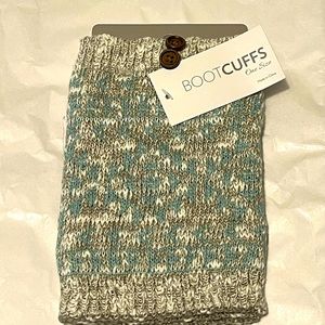 NWT knit boot cuffs